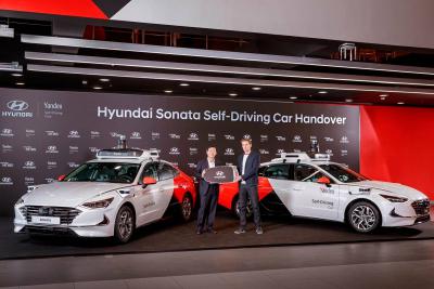 Новая Hyundai Sonata стала базовой моделью для нового поколения автономных автомобилей Яндекса