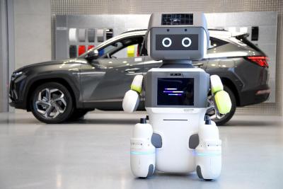 Hyundai Motor Group представляет робота DAL-e для обслуживания клиентов