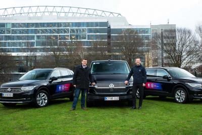 Марка Volkswagen передает УЕФА первые автомобили